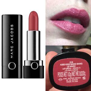 MARC JACOBS Le Marc Lip Creme Lipstick KISS KISS BANG BANG 0.05oz, MINI …